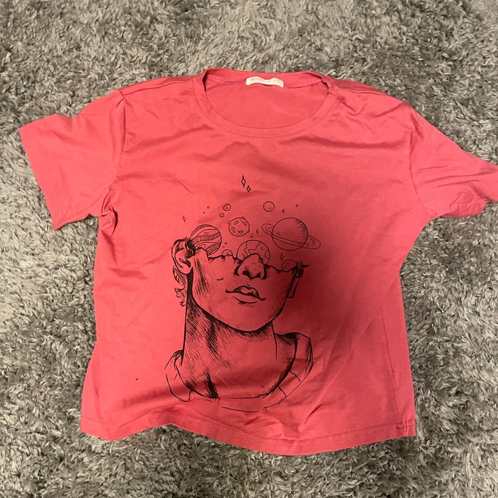 Head in space tee